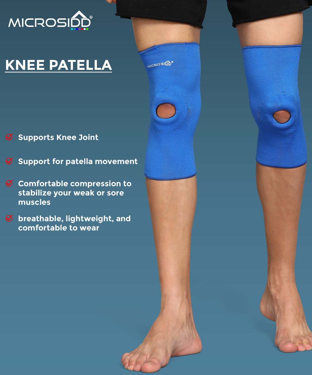 Patella Knee Support with Gel Pad