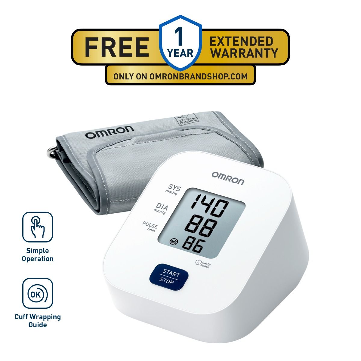 Omron HEM-7090 Automatic Blood Pressure Monitor | Buy Online