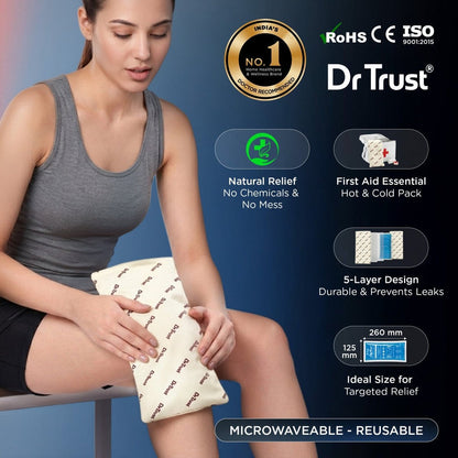 Dr Trust DuoRelief cold gel pack for knee ankle shoulder and sports recovery
