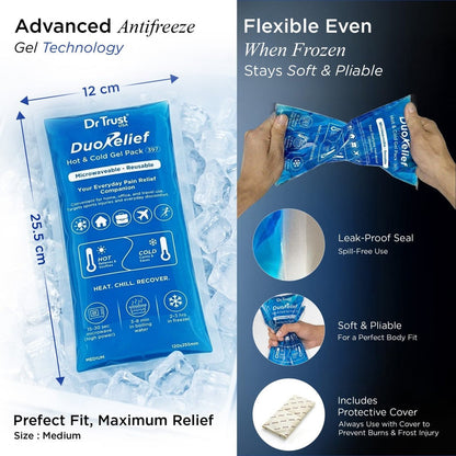 hot cold pack for knee, ice pack for knee, gel pack for back pain, hot pack for shoulder, reusable ice pack, microwavable gel pack