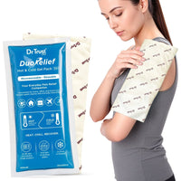 Dr Trust DuoRelief 397 reusable hot and cold gel pack Medium 12.5 x 26 cm