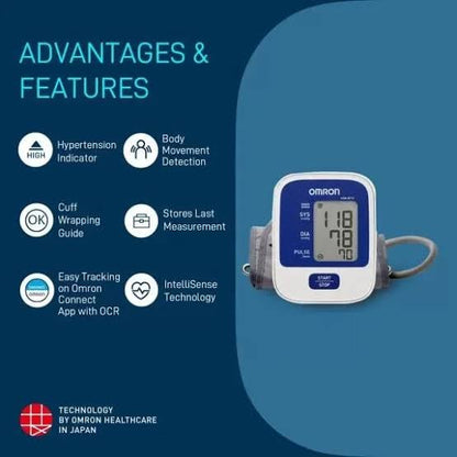 Omron HEM-8712 Blood Pressure Monitor | Automatic Digital BP Machine