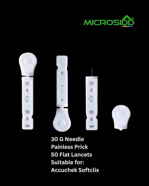 Microlance 50 white flat glucometer lancet
