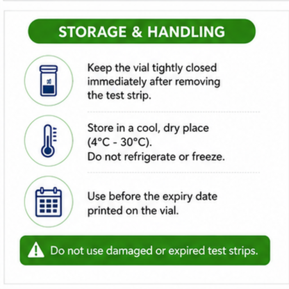 On Call Extra Blood Glucose Test Strips 50's Pack Genuine ACON Test Strips for On Call Extra Glucometer