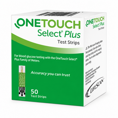 OneTouch Select Plus Test Strips 50 | Buy Online India