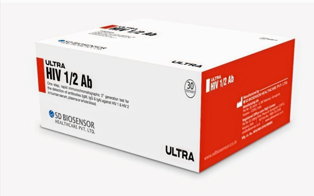 Ultra HIV Card test SD Biosensor