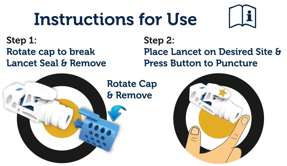 Safety Lancets Lancets Pack of 100