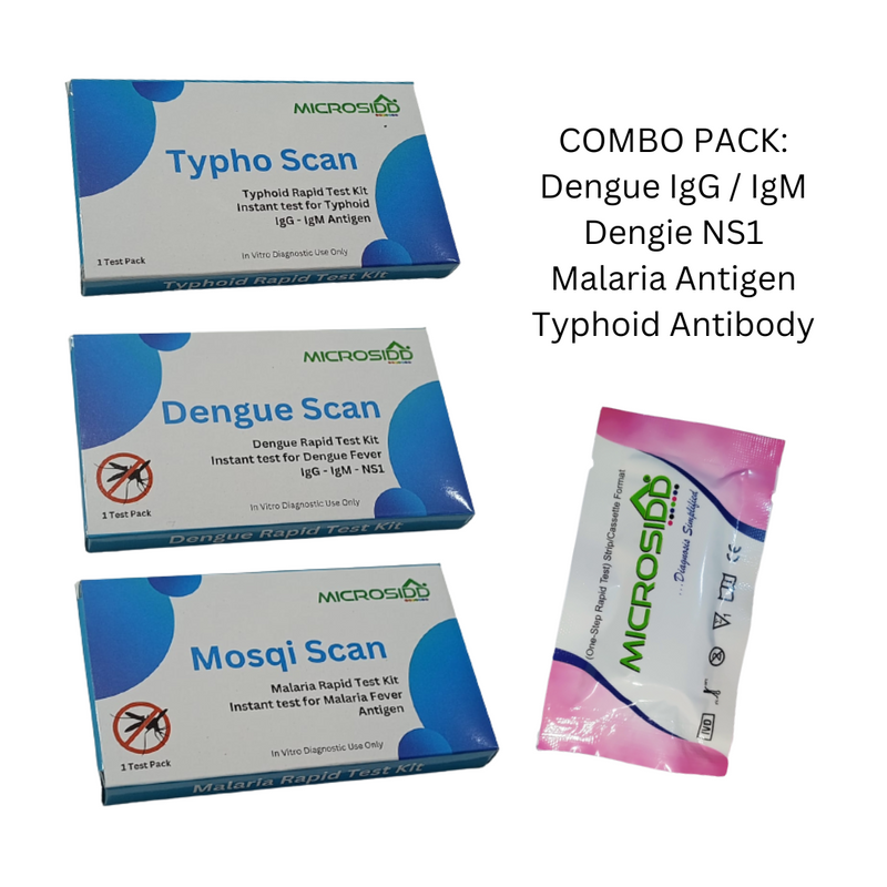 Dengue Malaria Typhoid Kit Combo