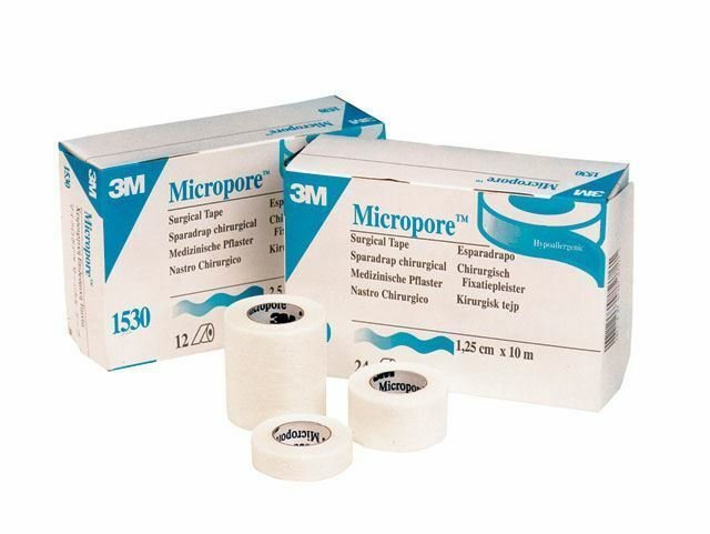 3M MICROPORE TAPE 1 INCH 12'S -  - 360° B2B Healthcare