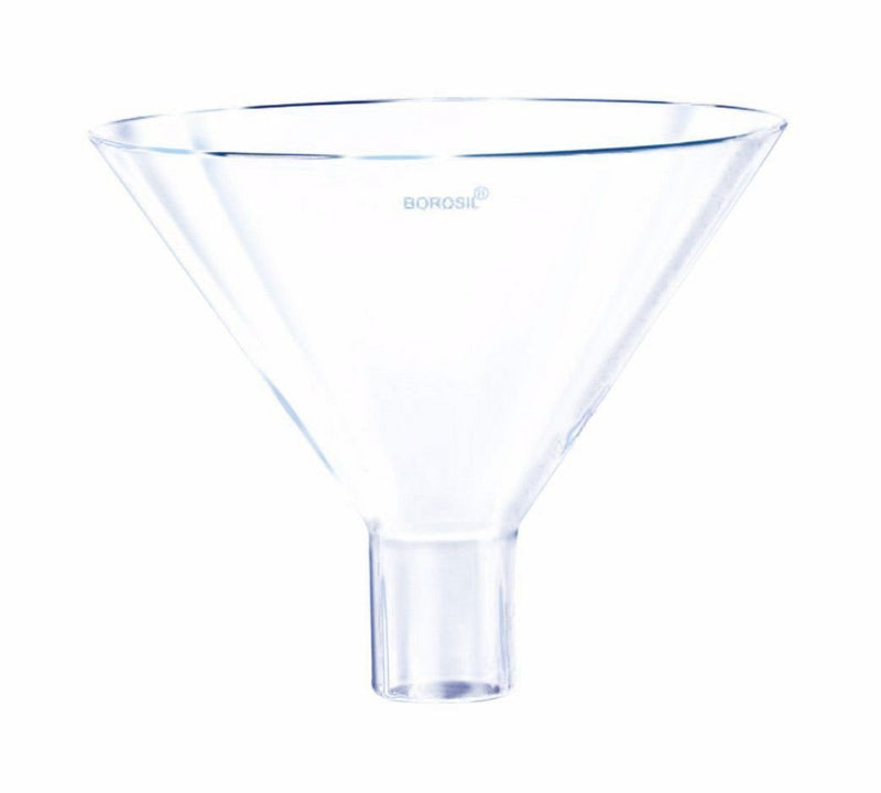 buy online laboratory Graduated Borosil Glass funnel for powder