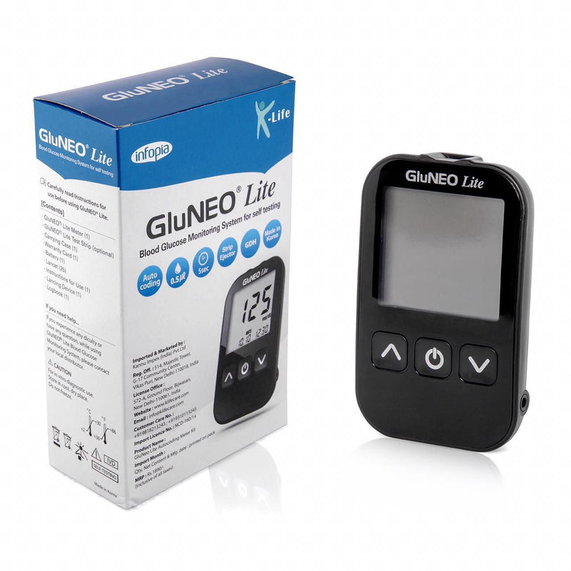 Light Glucometer Machine buy Gluneo Lite Glucometer online