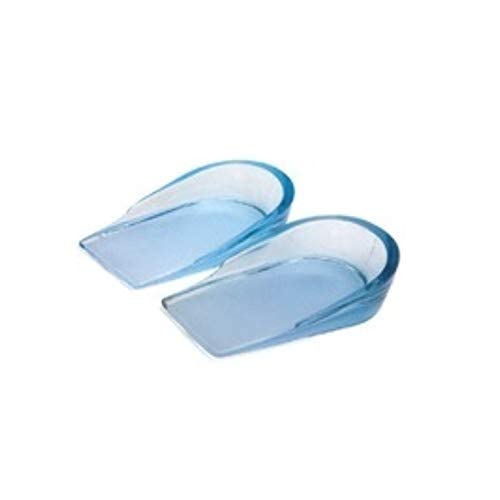 Microsidd Silicone Cushion Heel Support Free Size, Transparent