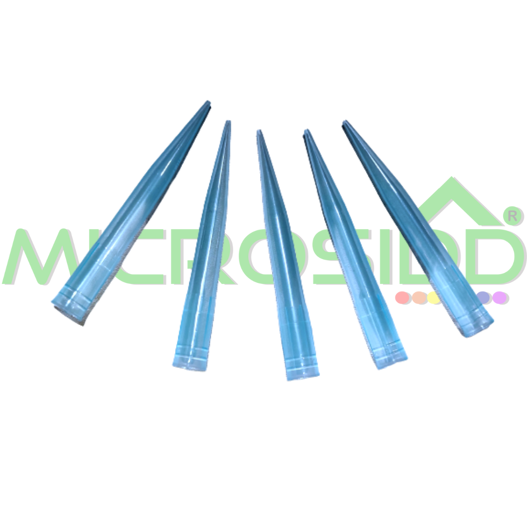 Micropipette tips blue