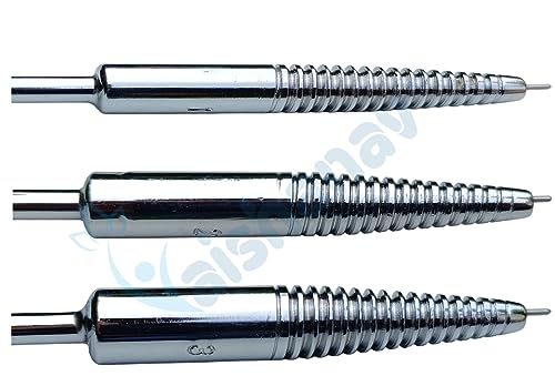 Vaishanav Set of 3 Premium HSG Cannulas with Locks - Precision and Comfort for Enhanced Fertility Testing