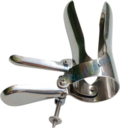 Vaishanav Cusco Vaginal Speculum Set of 3 - Small, Medium, Large - Premium Stainless Steel Gynecological Examination Tools