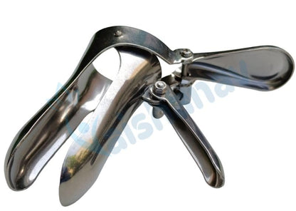Vaishanav Cusco Vaginal Speculum Set of 3 - Small, Medium, Large - Premium Stainless Steel Gynecological Examination Tools