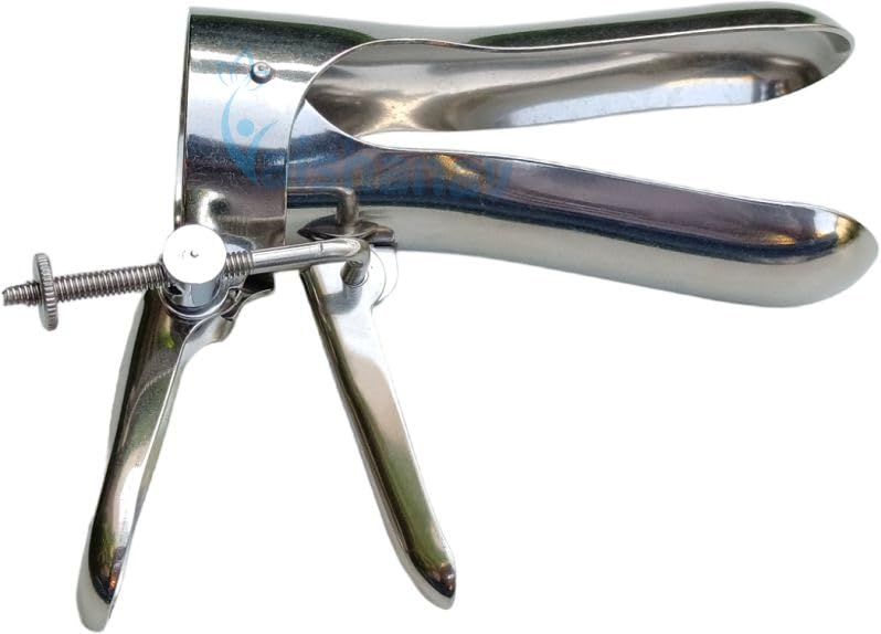 Vaishanav Cusco Vaginal Speculum Set of 3 - Small, Medium, Large - Premium Stainless Steel Gynecological Examination Tools