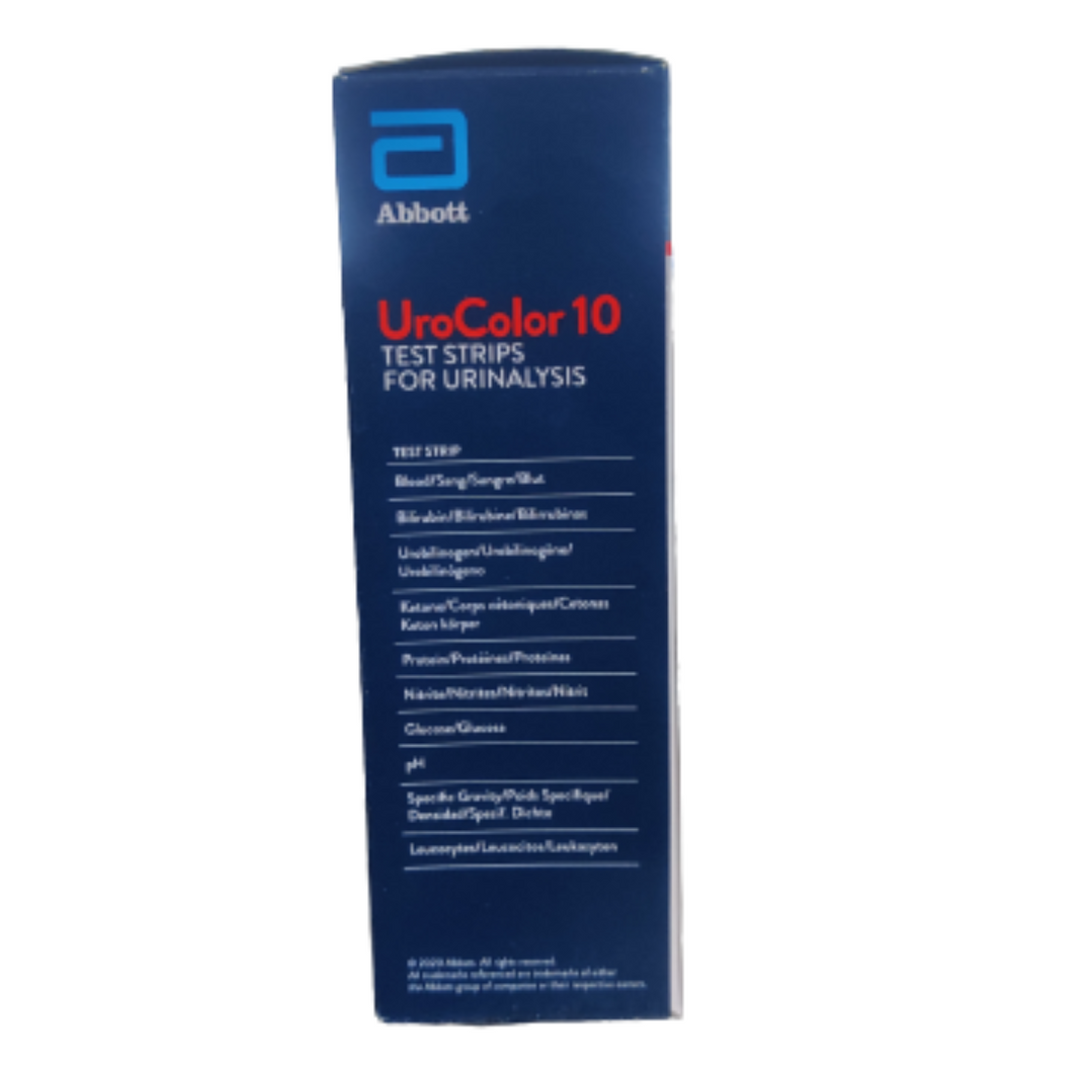 Abbott Urine Strips SD Urocolor 10 Parameters
