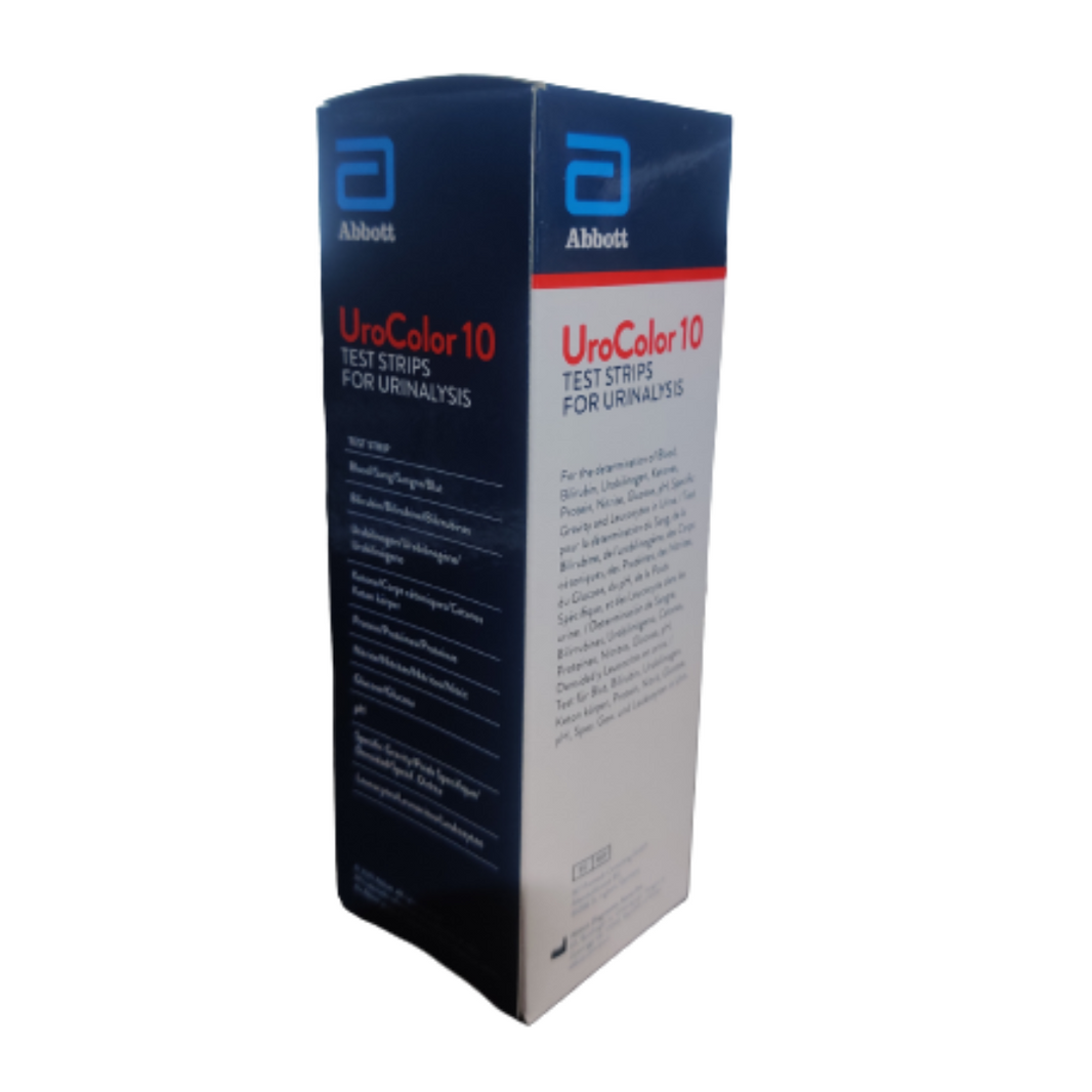 Abbott urine strips sd urocolor 10