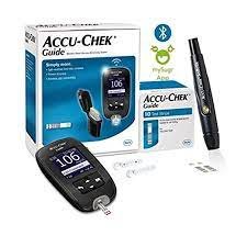 Accuchek Guide Glucometer on microsidd
