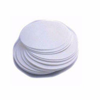 Microsidd qualitative filter paper 12.5 cm 125mm pack of 100 round circles