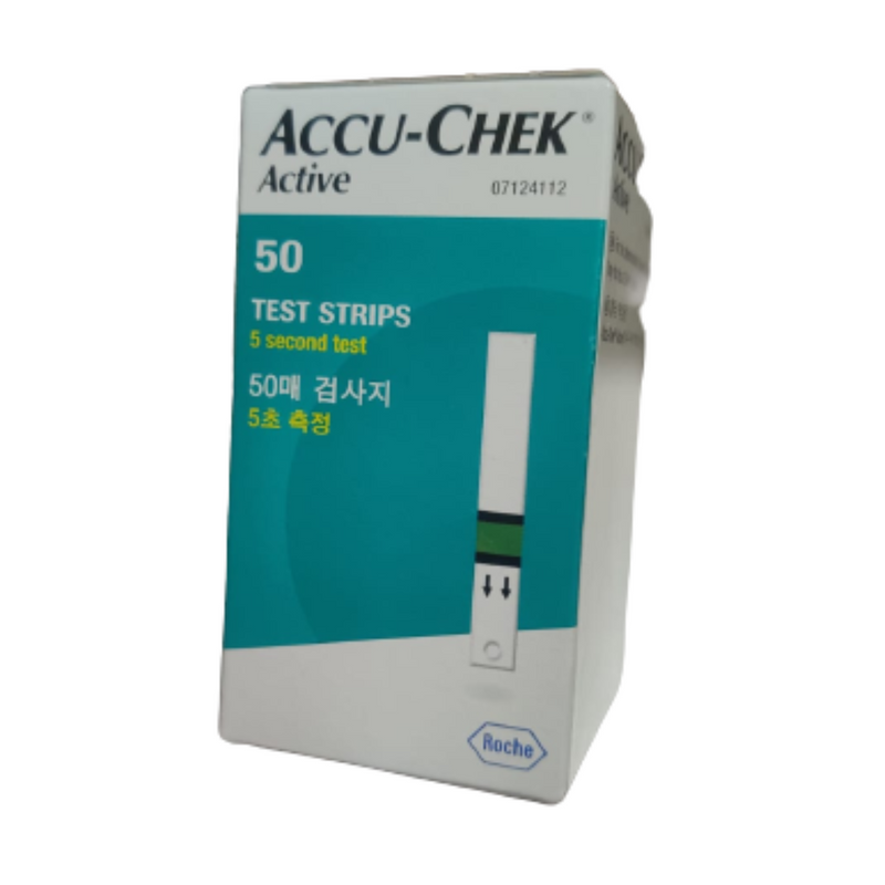 Accu-chek Active strips 50 new packaging