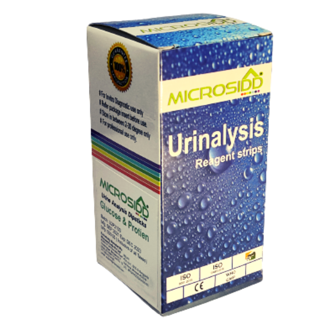 buy online Urine Glucose Protein Strips Microsidd – Microsidd India