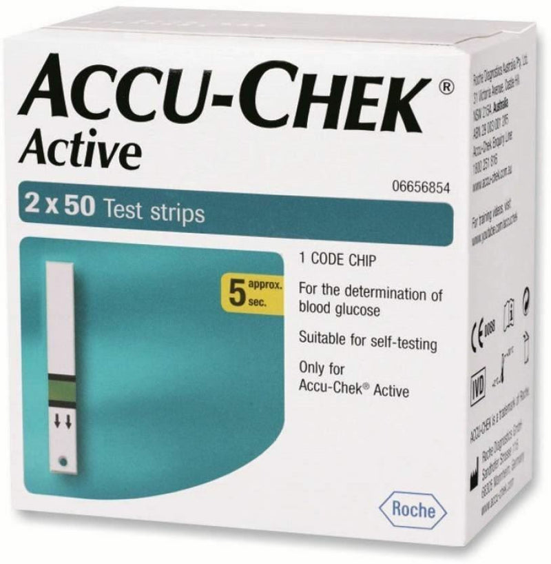 Accu-chek Active Strips 10 50 100