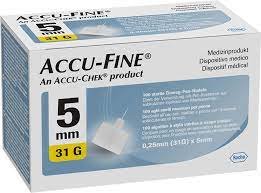 Accu-fine needles 31g by online from microsidd